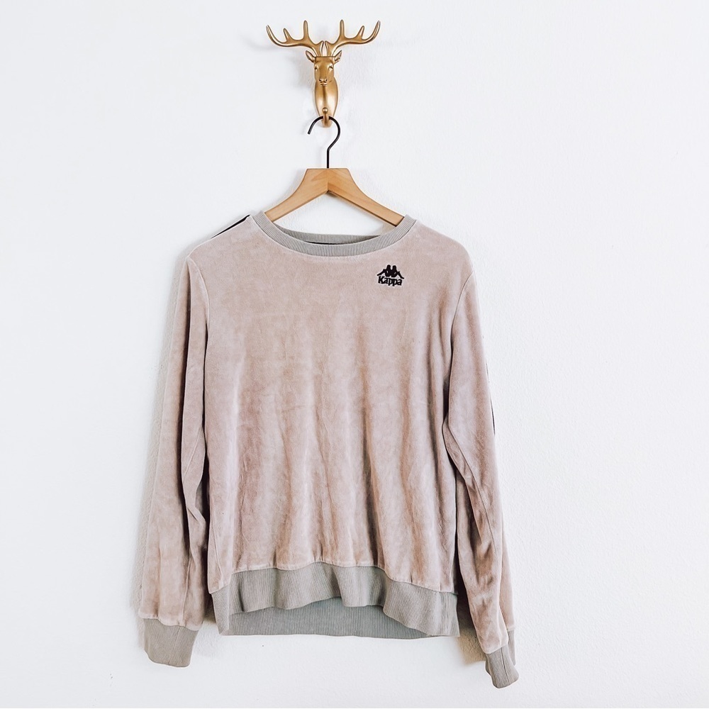 Kappa Men's Gray Crewneck Sweater Size Small